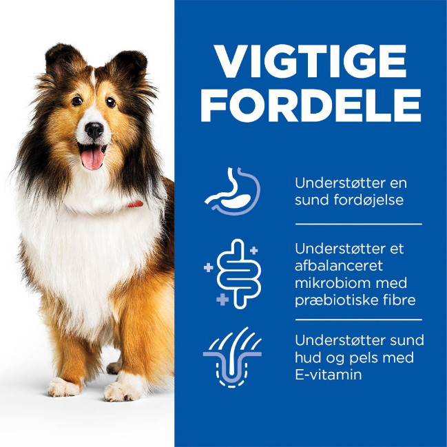 Hill's Adult Sensitive Stomach & Skin nat hondenvoer met kip blik