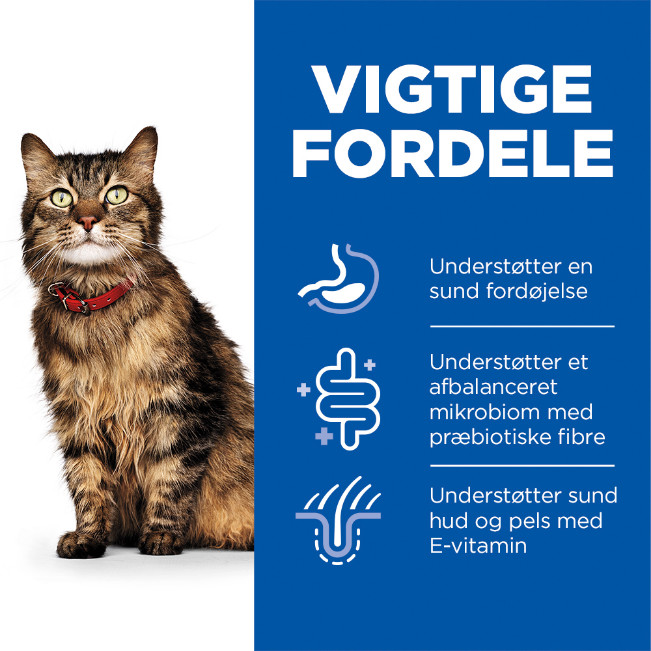 Hill's Adult Sensitive Stomach & Skin nat kattenvoer met kalkoen maaltijdzakje multipack