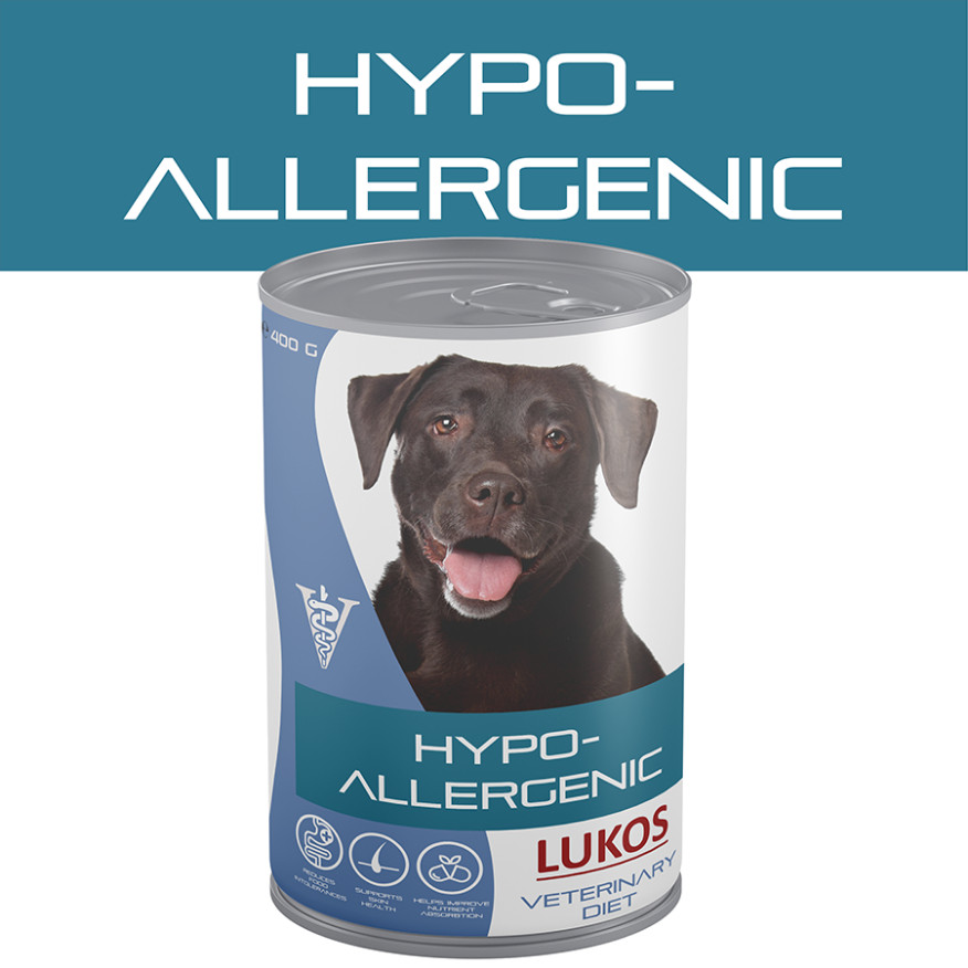Lukos Veterinary Diet Hypoallergenic vådfoder til hunde