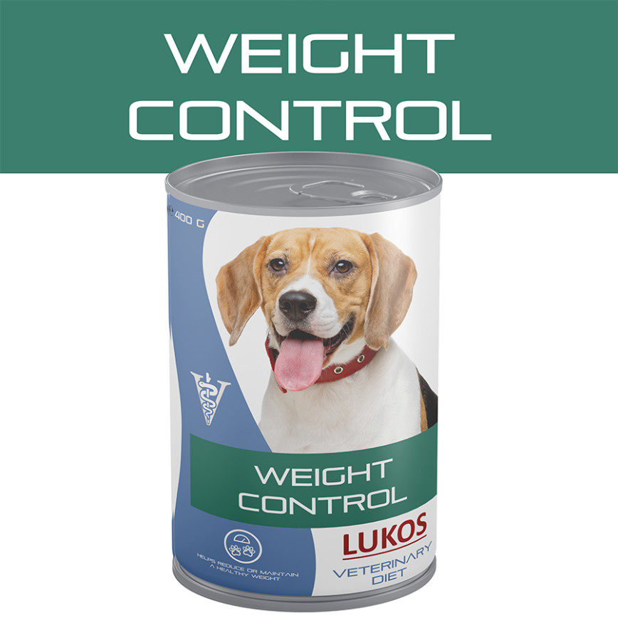 Lukos Veterinary Diet Weight Control vådfoder til hunde