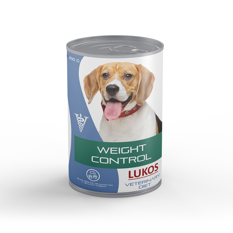Lukos Veterinary Diet Weight Control vådfoder til hunde
