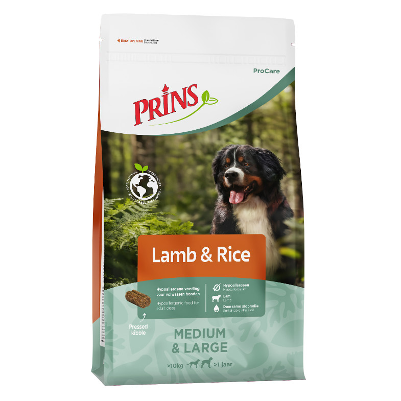 Prins ProCare Hypoallergenic med lam og ris hundefoder