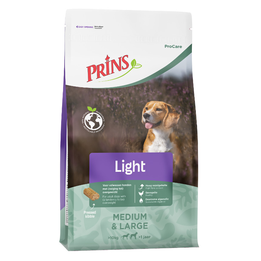 Prins ProCare Low Calorie Light hundefoder