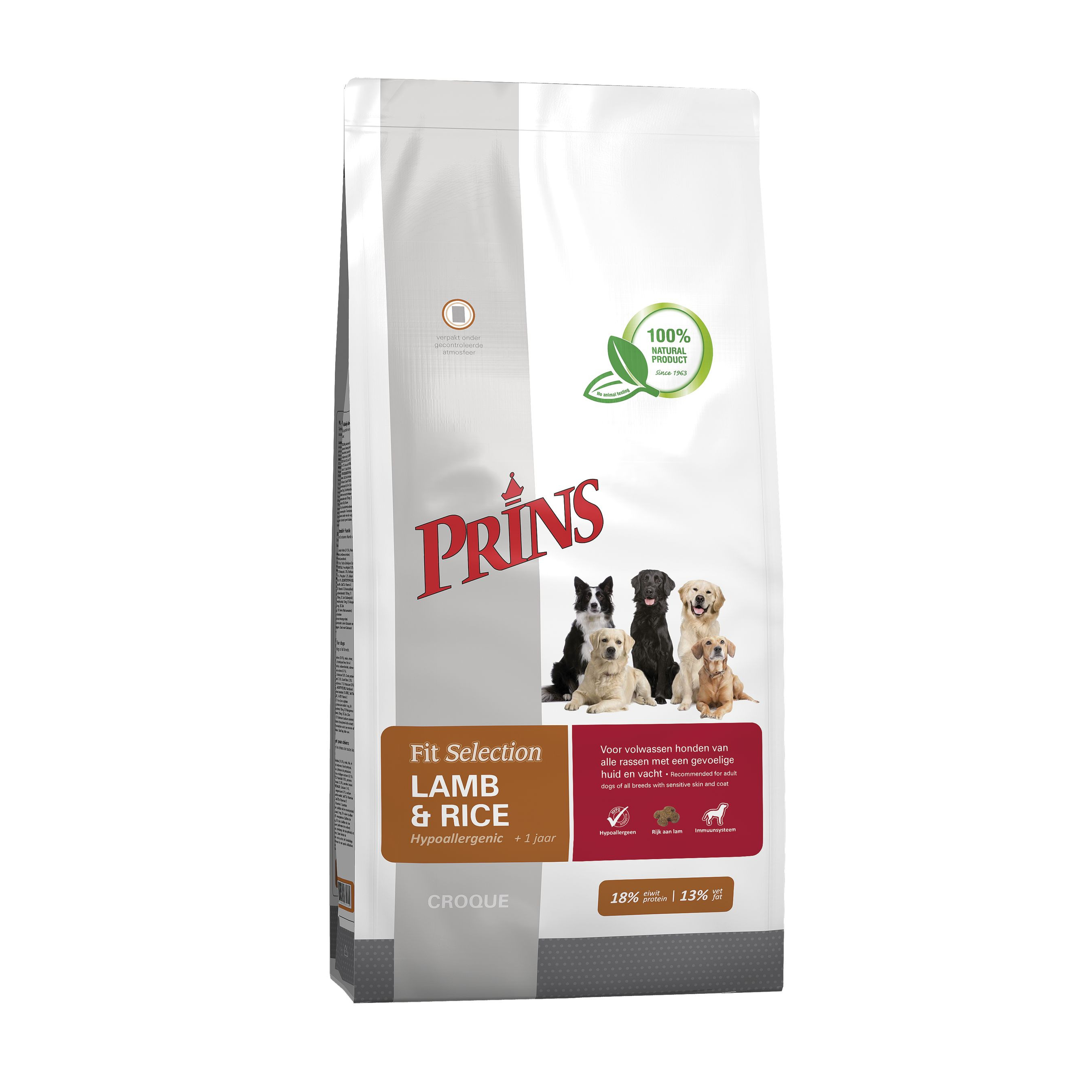 Prins Fit Selection med lam og ris hundefoder