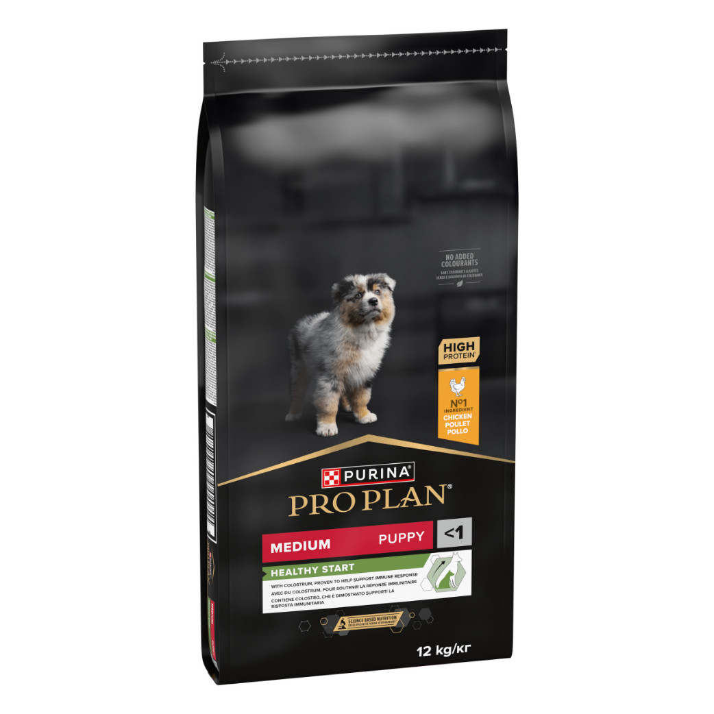 Pro Plan Medium Puppy Healthy Start med kylling hundefoder