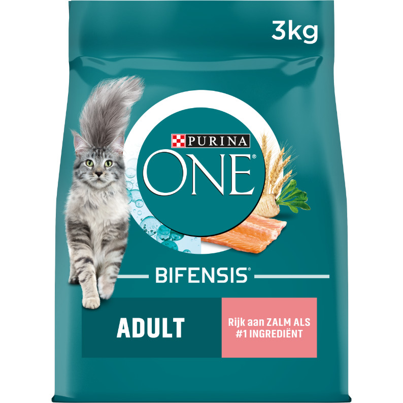 Purina One Adult Zalm Volkoren Granen kattenvoer Purina One Adult Zalm Volkoren Granen kattenvoer