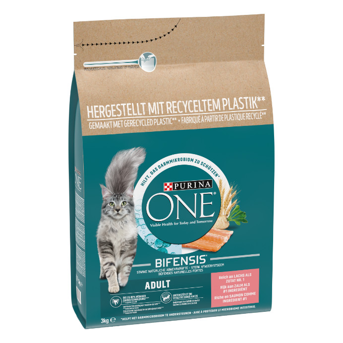 Purina One Adult Zalm Volkoren Granen kattenvoer Purina One Adult Zalm Volkoren Granen kattenvoer