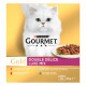 Gourmet Gold Luksus Mix 8-pak vådfoder til katte (85 g)