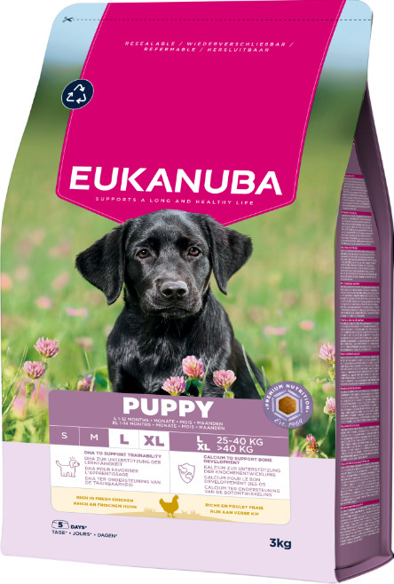 Eukanuba Growing Puppy Large Breed kip hondenvoer