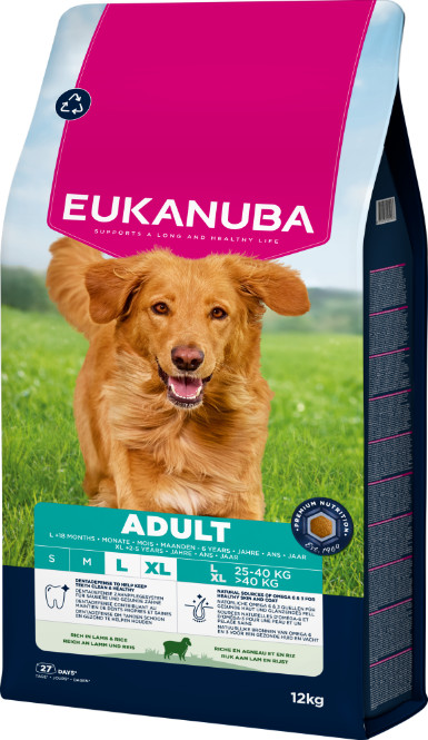 Eukanuba Adult Large med lam & ris hundefoder