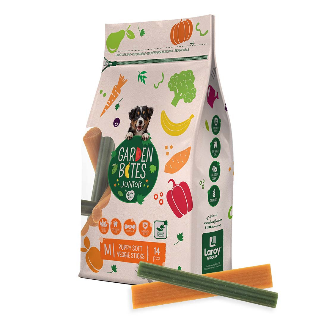 Garden Bites Puppy Soft Veggie Sticks hondensnack