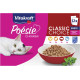 Vitakraft Poésie Classique Classic Choice (i sauce) vådfoder til katte (12 x 85g)