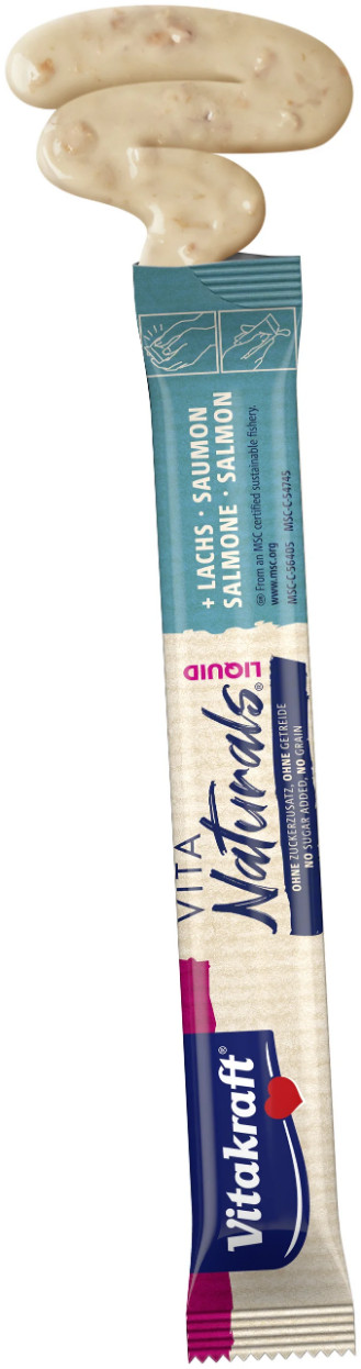Vitakraft Vita Naturals Liquid kattensnack met zalm (5 st.)