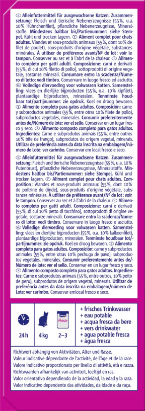 Vitakraft Poésie Délice met vlees natvoer kat multipack (6 x 85 g)