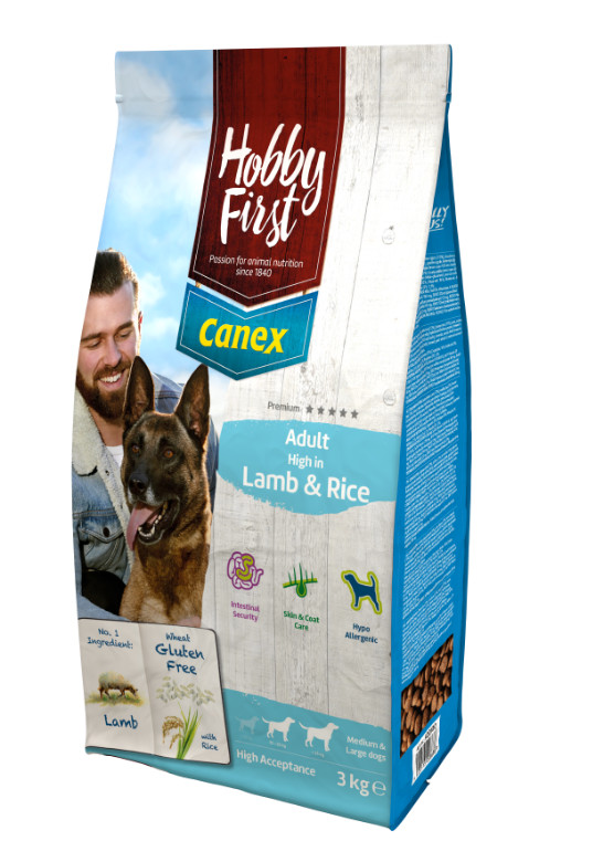 HobbyFirst Canex Adult met lam en rijst hondenvoer