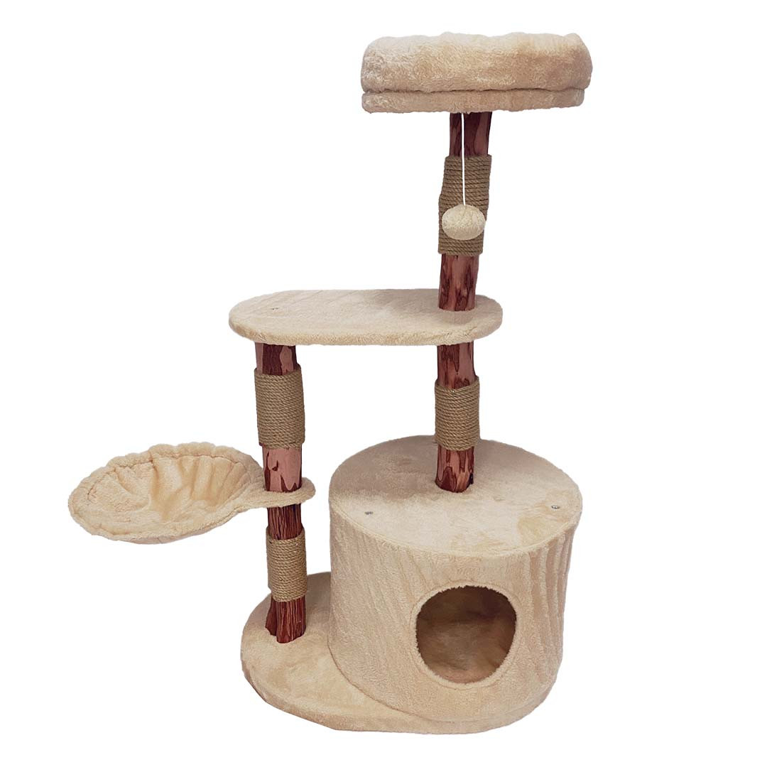 Krabpaal Nuno Natural Wood beige (100 cm)