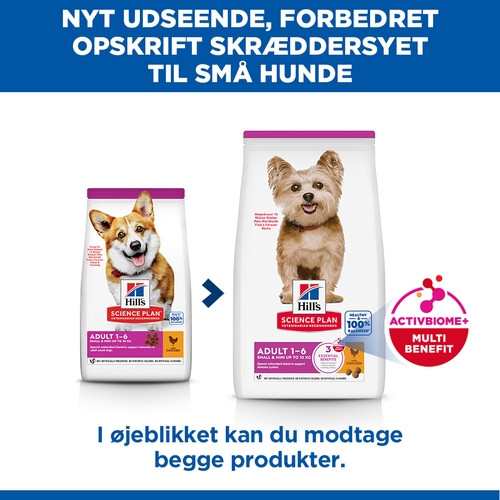 Hill's Adult Small & Mini kylling hundefoder Hill's Adult Small & Mini kylling hundefoder