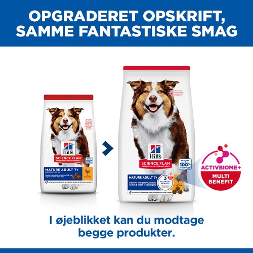 Hill's Mature Adult 7+ Active Longevity Medium Huhn Hundefutter 