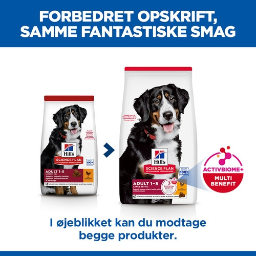 Hill's Adult Advanced Fitness Large Breed Huhn Hundefutter 