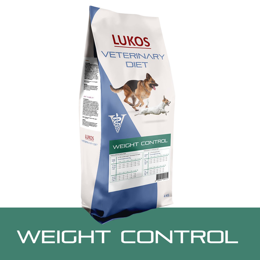 Lukos Veterinary Diet Weight Control hondenvoer Lukos Veterinary Diet Weight Control hondenvoer