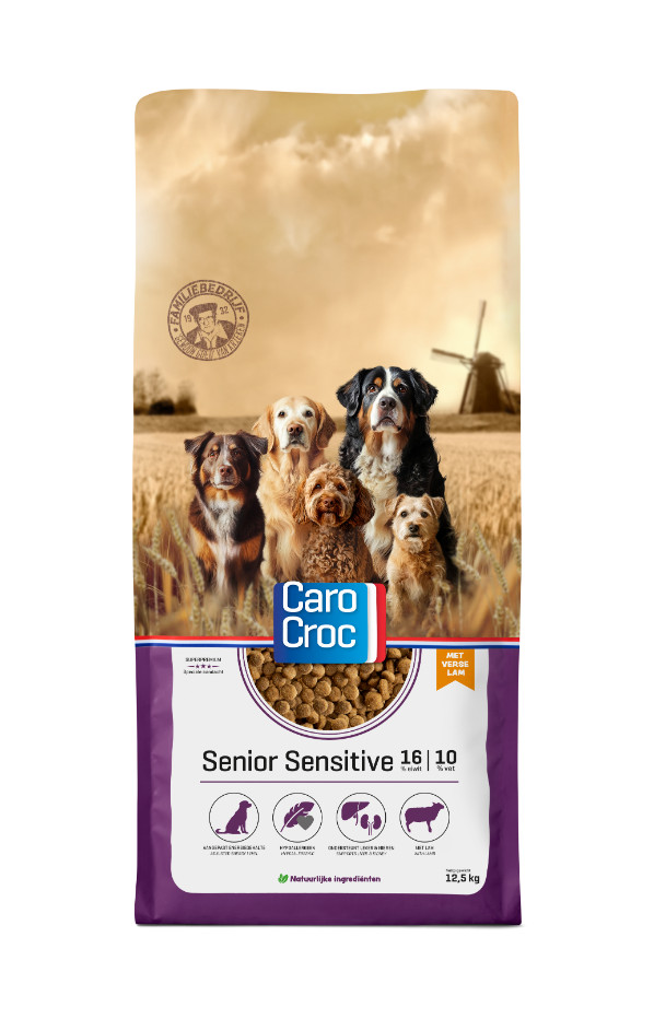 CaroCroc 18/10 Senior hundefoder