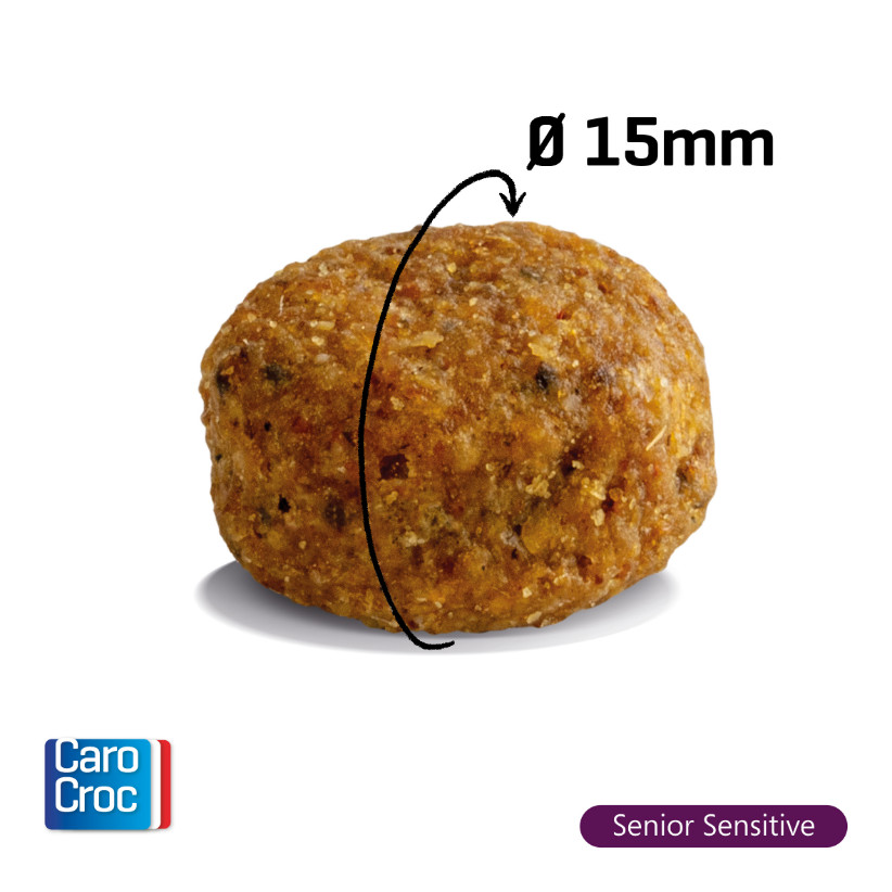 CaroCroc 18/10 Senior hundefoder