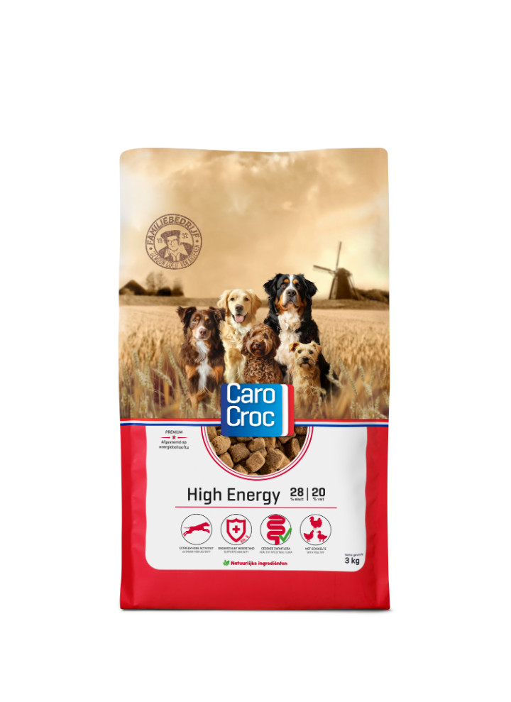 Carocroc High Energy (28/20) Hondenvoer