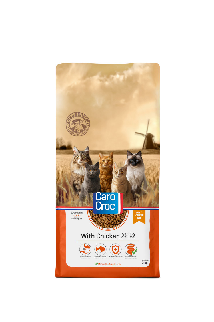 Carocroc with Chicken kattenvoer