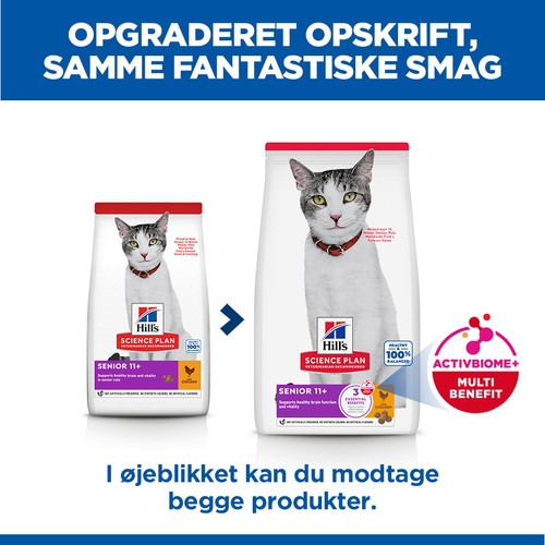 Hill’s Senior 11+ med kylling kattefoder