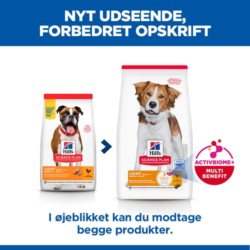 Hill's Adult Light Huhn Hundefutter 