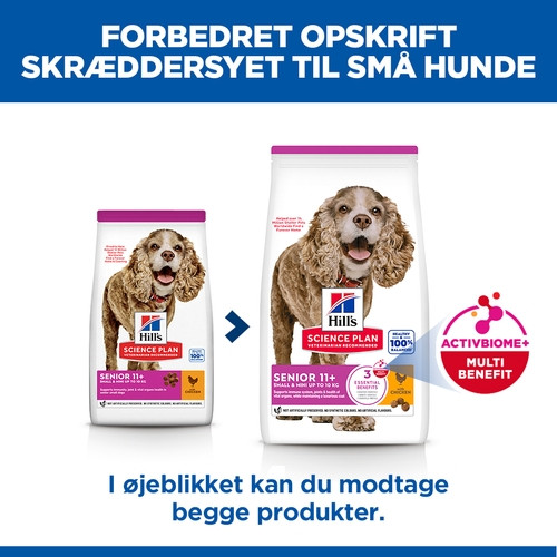 Hill's Senior Small & Mini kylling hundefoder