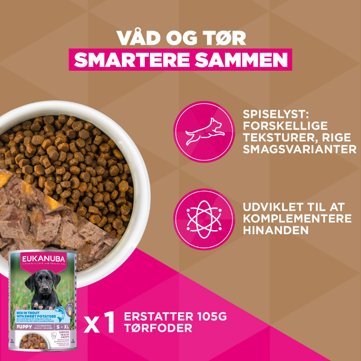 Eukanuba Puppy & Junior S/M graanvrij zeevis hondenvoer