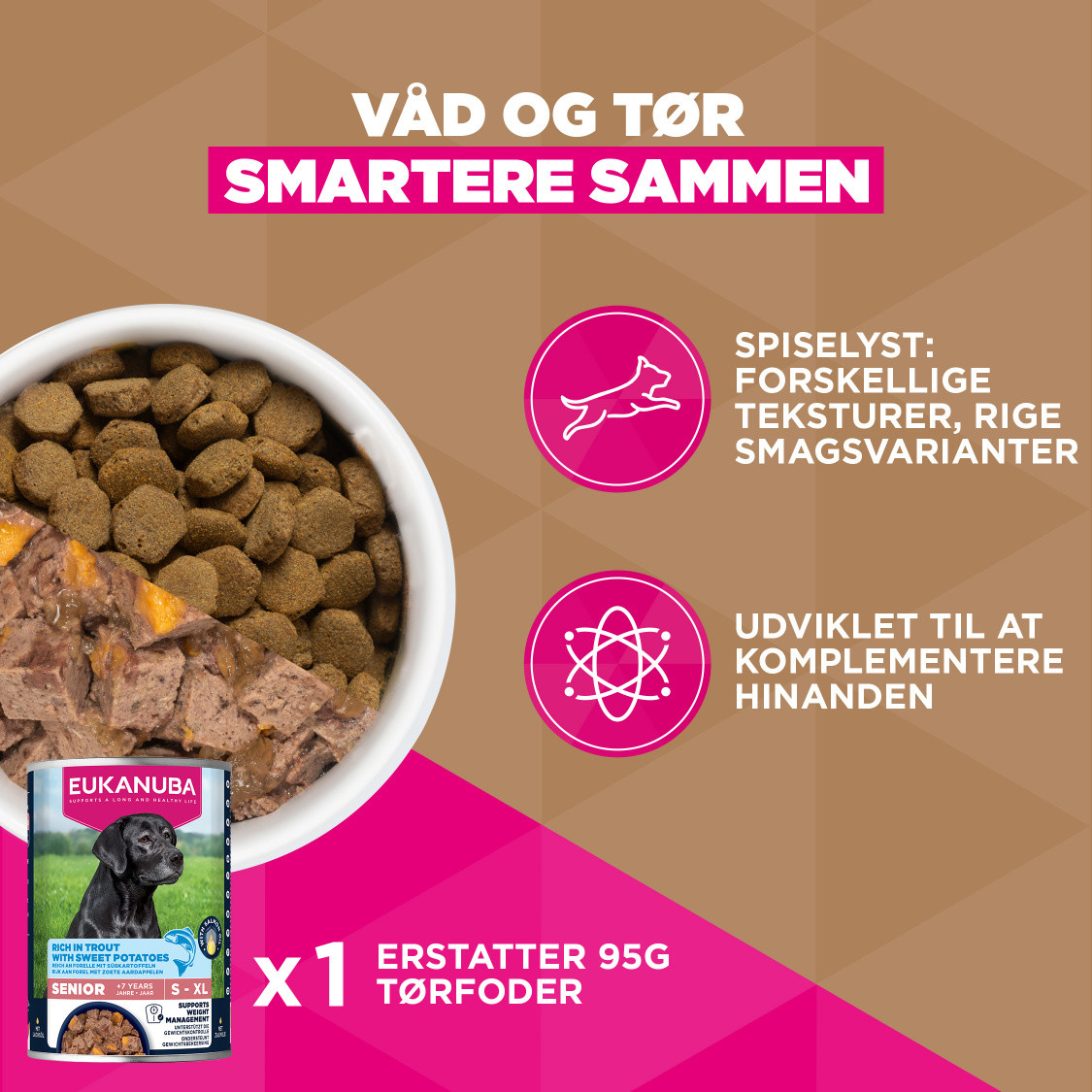 Eukanuba Senior Large met oceaanvis graanvrij hondenvoer