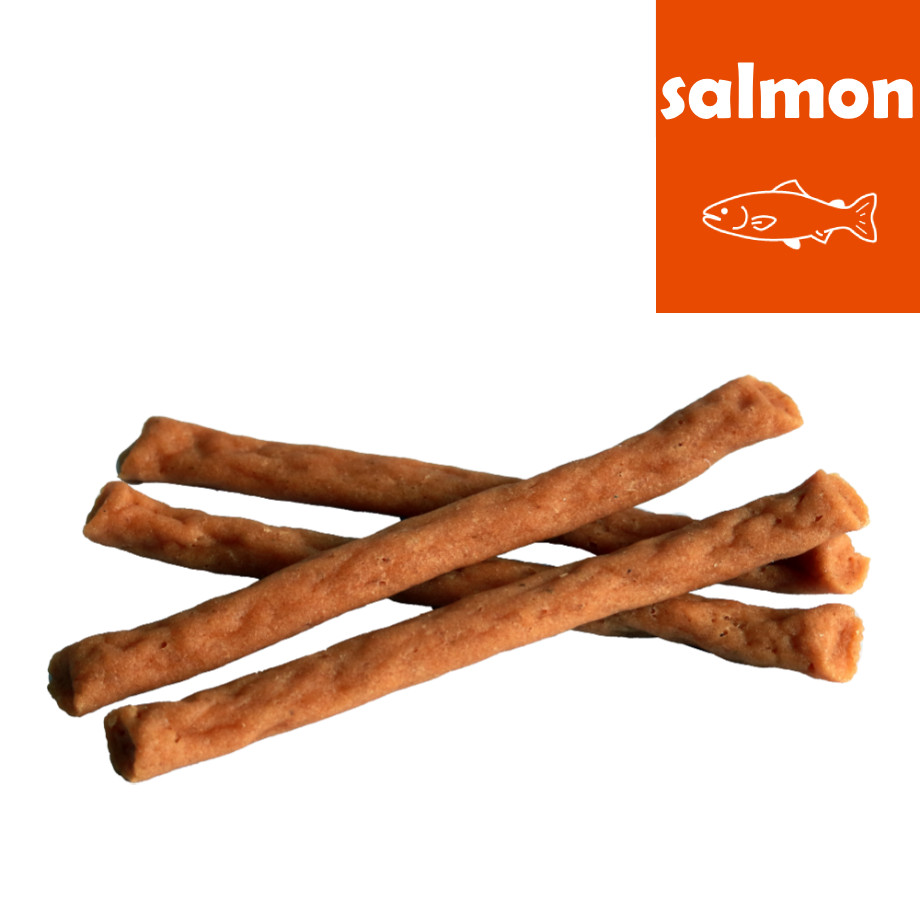 Lukos Yum Snacks Salmon Sticks til hunde