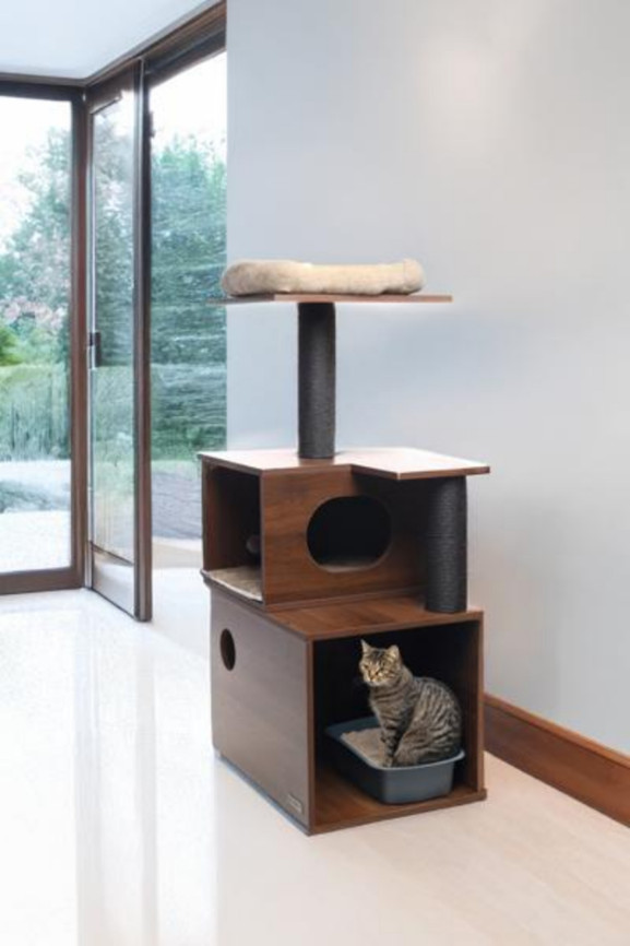 Krabpaal Mirabel voor de kat bruin