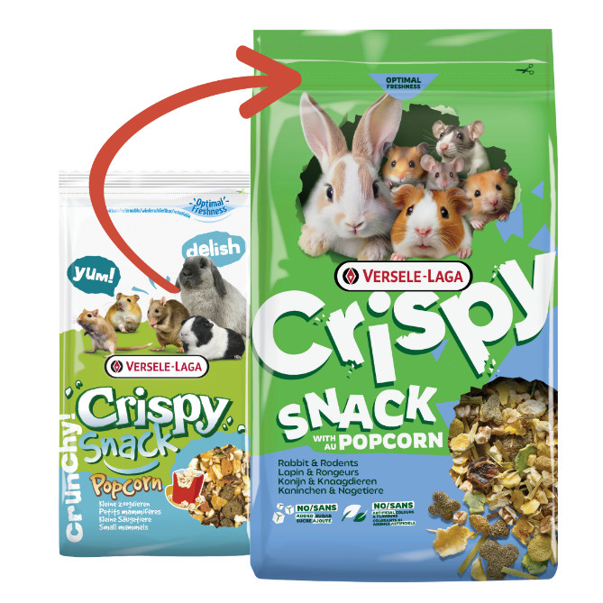 Versele-Laga Crispy til kaniner og gnavere