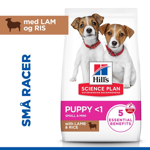 Hill's Puppy Small & Mini met lam & rijst hondenvoer
