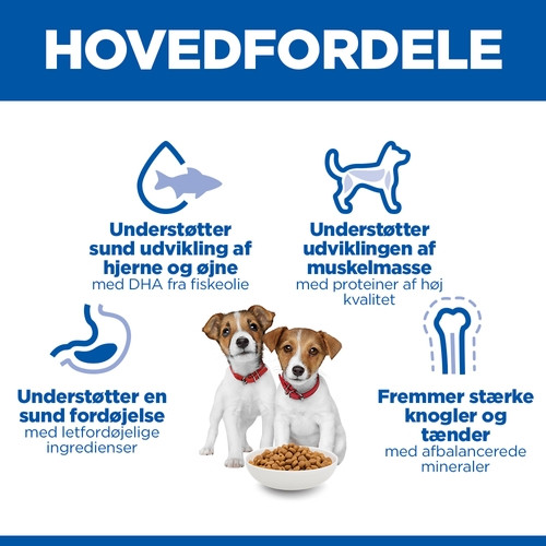 Hill's Puppy Small & Mini met lam & rijst hondenvoer