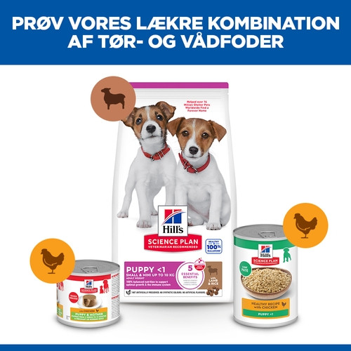 Hill's Puppy Small & Mini met lam & rijst hondenvoer