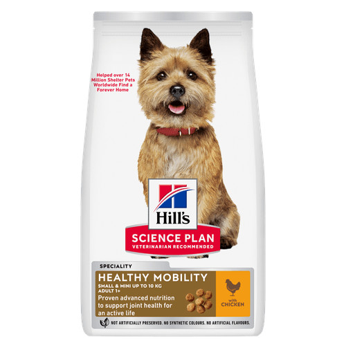 Hill's Adult Healthy Mobility Small & Mini kylling hundefoder
