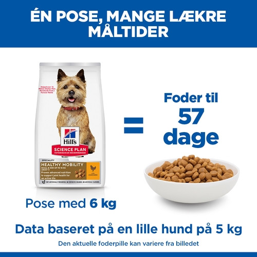Hill's Adult Healthy Mobility Small & Mini kylling hundefoder