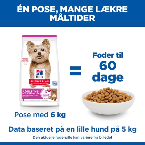 Hill's Adult Small & Miniature Lam & Rijst hondenvoer