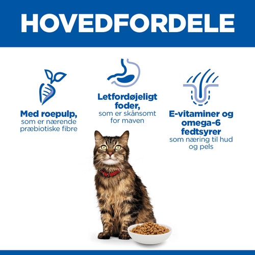 Hill's Adult Sensitive Stomach & Skin kylling kattefoder