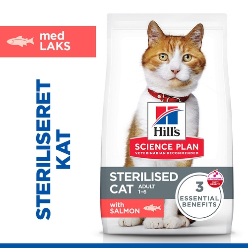Hill's Adult Sterilised Cat met zalm kattenvoer