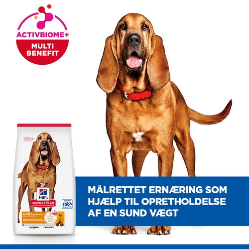 Hill's Mature Adult 7+ Light Medium kylling hundefoder