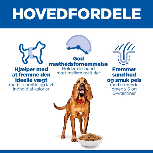 Hill's Mature Adult 7+ Light Medium kylling hundefoder