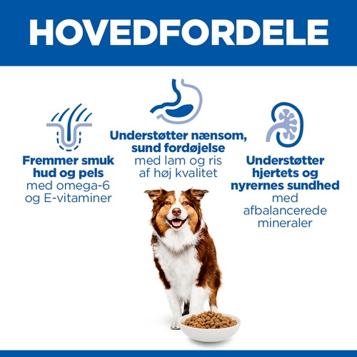 Hill's Mature Adult Medium lam & ris hundefoder