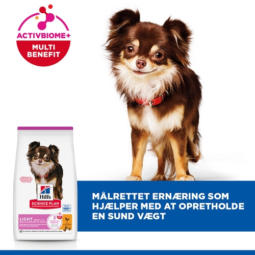 Hill's Adult Light Small & Mini kylling hundefoder