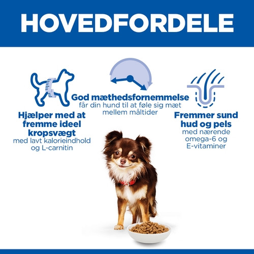 Hill's Adult Light Small & Mini kylling hundefoder