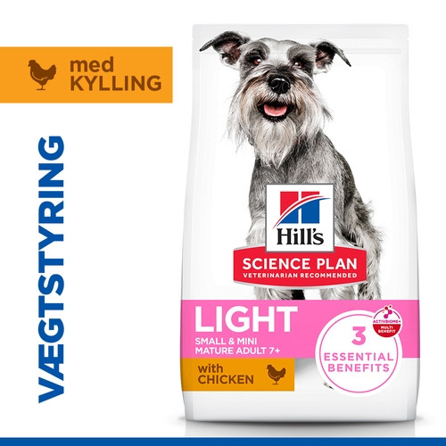 Hill's Mature Adult Light Small & Mini kylling hundefoder